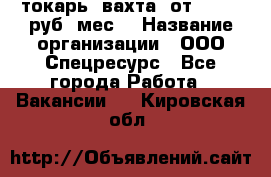 токарь. вахта. от 50 000 руб./мес. › Название организации ­ ООО Спецресурс - Все города Работа » Вакансии   . Кировская обл.